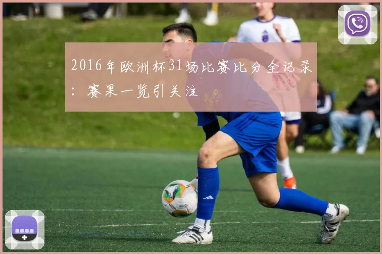 2016年欧洲杯31场比赛比分全记录:赛果一览引关注